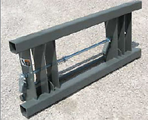 Adapter Bracket - Pin-on Loader to Euro / Global - Draw Bar & Blanket Harrow